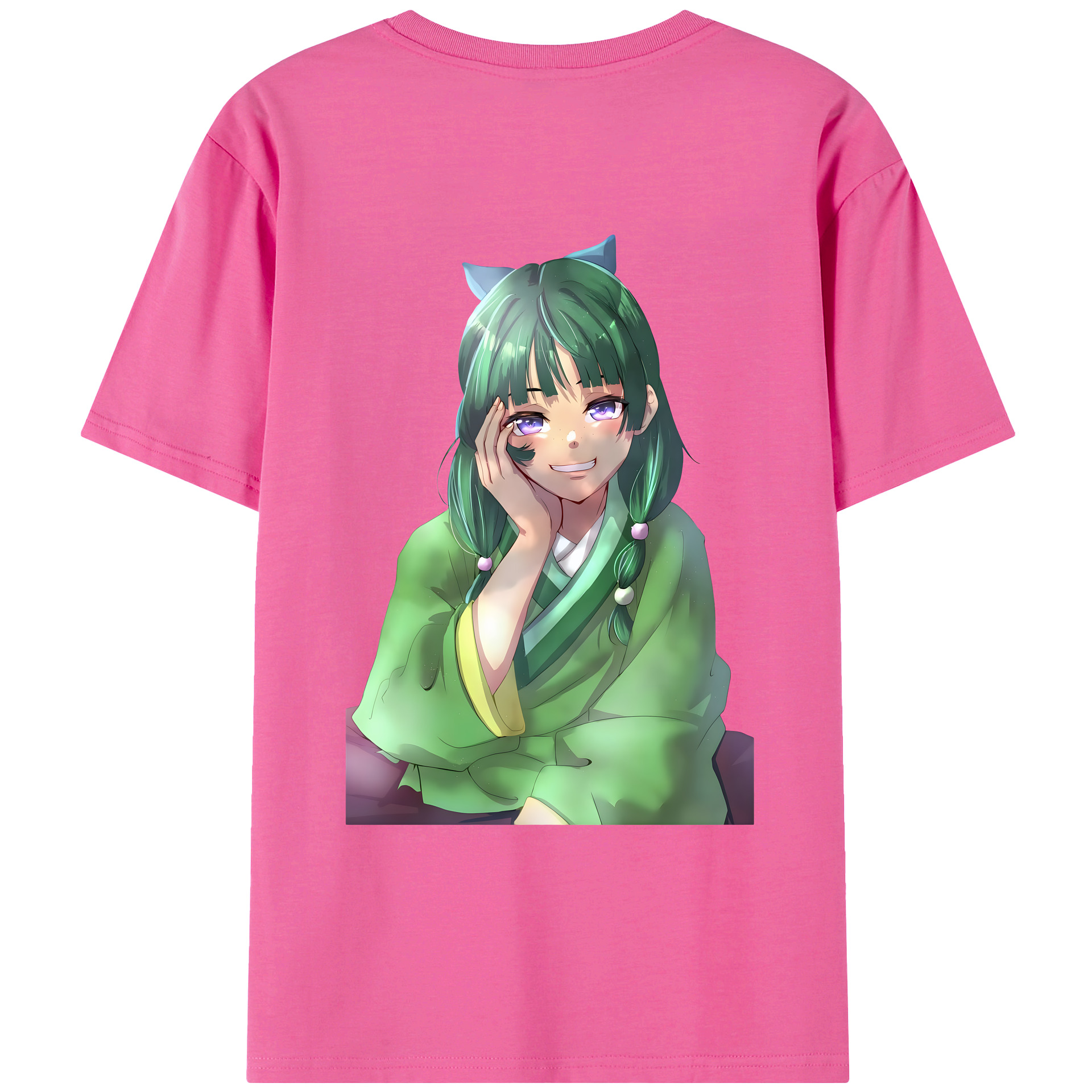 （画像用） 薬屋のひとりごと The Apothecary Diaries レディース半袖Tシャツ(バックプリント)